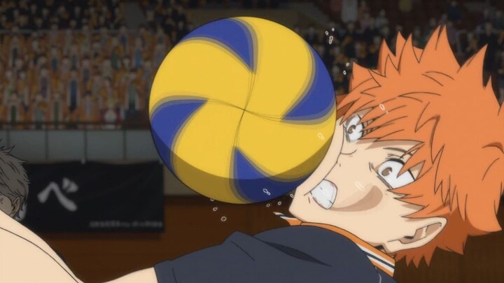 [Volleyball|Hinata Shoyo] Little Sun's special move to catch the ball (come in and laugh, come in an