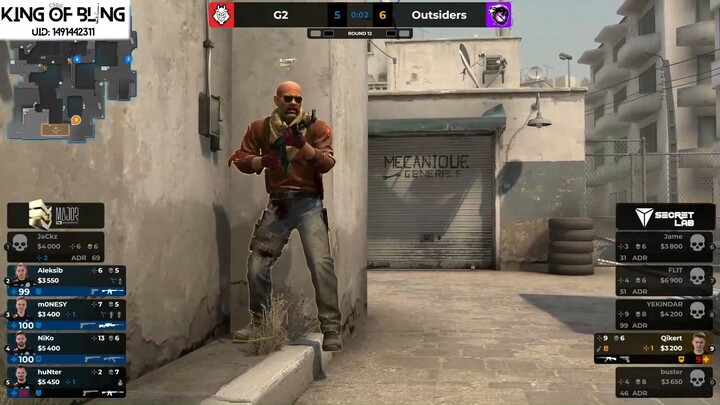 Outsiders thất thủ bom, Qikert chỉ biết đứng nhìn #TongHopGame