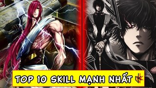 TOP 10 SKILL MẠNH NHẤT RECORD OF RAGNAROK. Tuyệt Kĩ Quay Búa Của Thor. Skill Hư Thần Của Beelzebub.