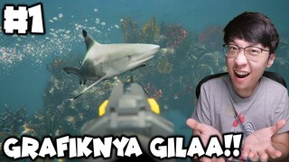 Bertahan Hidup di Laut Penuh Hewan Buas! GRAFIKNYA SUPERRR!! - Death In The Water Indonesia - Part 1