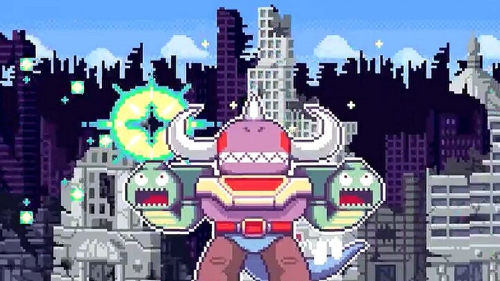 Aliens invade the earth, and dinosaurs fight to save the earth!
