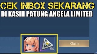 BURUAN CEK INBOX! DI KASIH PATUNG ANGELA LIMITED SAMA MOONTON !!