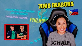 LATINA REACTS to PHILIPPINES’ GEOGRAPHY and FACTS