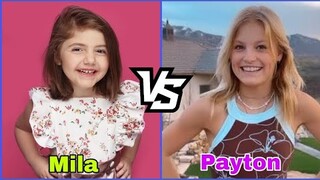 Mila Marwah (The Anzala Family) Vs Payton Delu Lifestyle 2023| Mila Marwah Vs Payton Delu Comparison