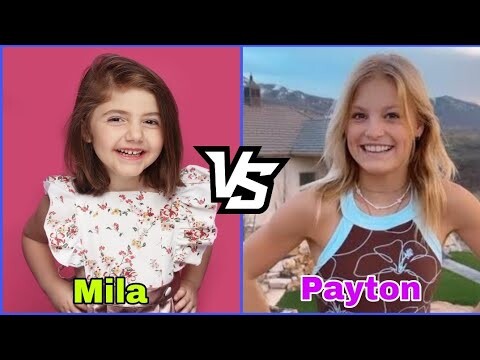 Mila Marwah (The Anzala Family) Vs Payton Delu Lifestyle 2023| Mila Marwah Vs Payton Delu Comparison