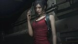 [Resident Evil 2 Remake] Wajah asli Raja Ada setelah melepas jas hujannya, dan ciuman di akhir mengg