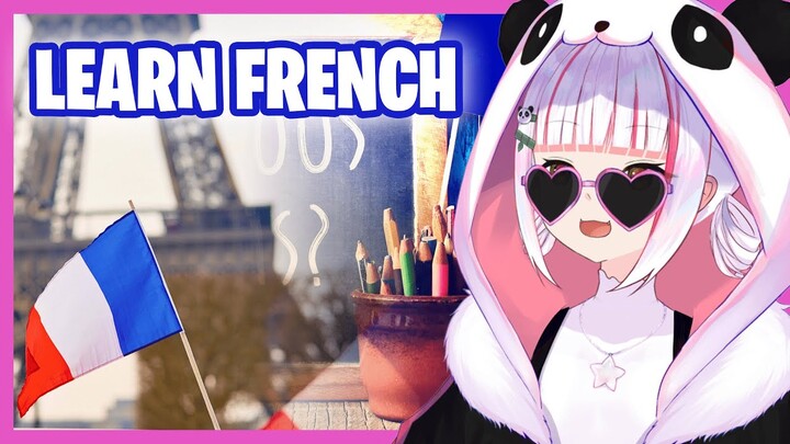 🐏 Study With Me: I Learn French【Vtuber Indonesia】