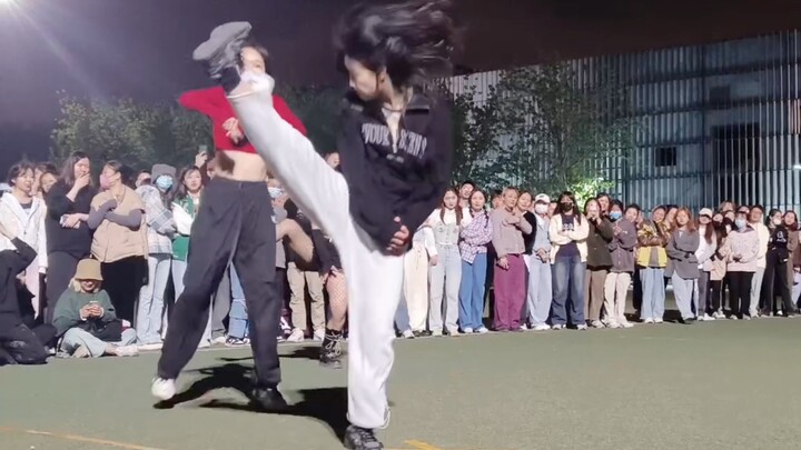 ฉากต่อสู้ของอามิขนาดใหญ่! - Campus dance ON เต้นระเบิดเบรกคัฟเวอร์