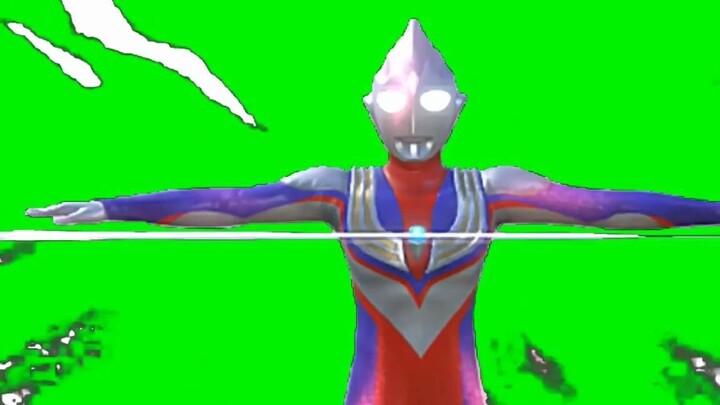 แชร์ฟุตเทจฉากเขียวเอฟเฟกต์อุลตร้าแมน