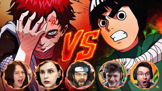 Rock Lee vs Gaara Best Reaction Compilation | Naruto