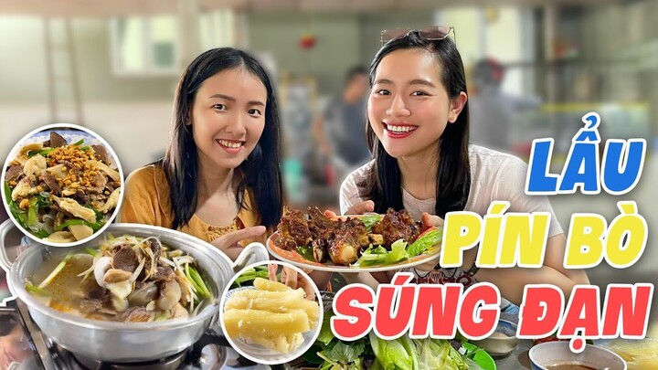 Ngại ngùng LẨU PÍN BÒ SÚNG ĐẠN - Bò tơ HAI NGHẸO CỦ CHI bán đắt nhờ món này|ÁNH KUA