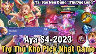 Aya S4-2023 Liên Quân Mobile | Cách Chơi, Lên Đồ Phù Hiệu Bảng Ngọc Chuẩn Cho Aya S4 2023 Đi Sp