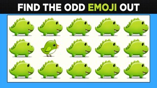Emoji Odd One Out Riddles No 01 | Find The Odd Emoji One Out | Spot The Difference Emoji
