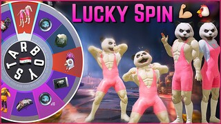 💪🏼 Bodybuilder Chicken 🐔 LUCKY SPIN - PUBG MOBILE | فتح دولاب الحظ الجديد الدجاجة الراقصة - ببجي