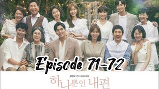 My only one { 2019 } Episode 71-72 { English sub}
