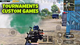 TOURNAMENT & CUSTOM GAME HIGHLIGHTS | IPHONE XS MAX | NEWBIE PUBG MOBILE