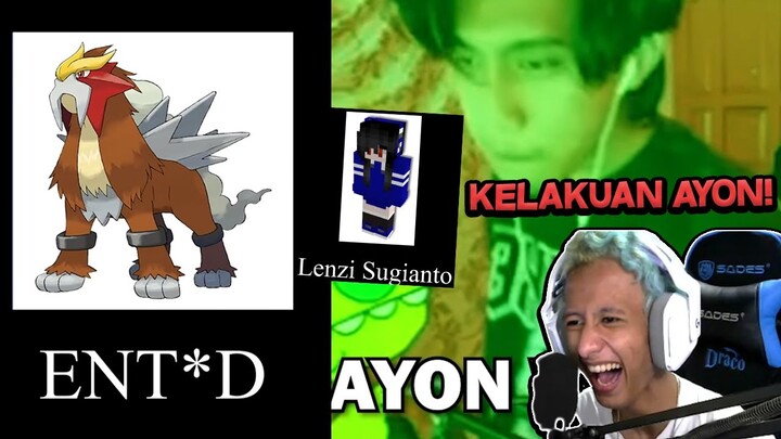 KELAKUAN @Ayon BIKIN NGAKAK!@Genah SALAH SEBUT POKEMON! - REACTION MINECRAFT PAPOPE!