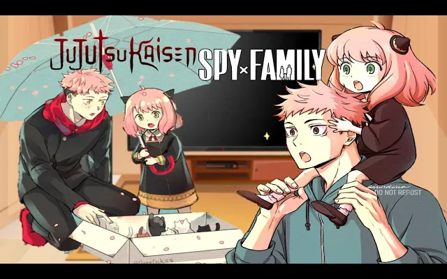 Spy Eden Academy ตอบโต้ Yuji Itadori และ Anya Forger