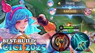 SAVAGE‼️| BEST BUILD CICI JUNGLER 2025