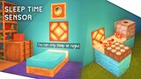 Cara Membuat Sleep Time Sensor - Minecraft Indonesia