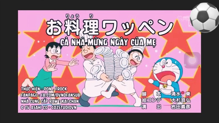 Doraemon(vietsud): cả nhà mừng ngày của mẹ