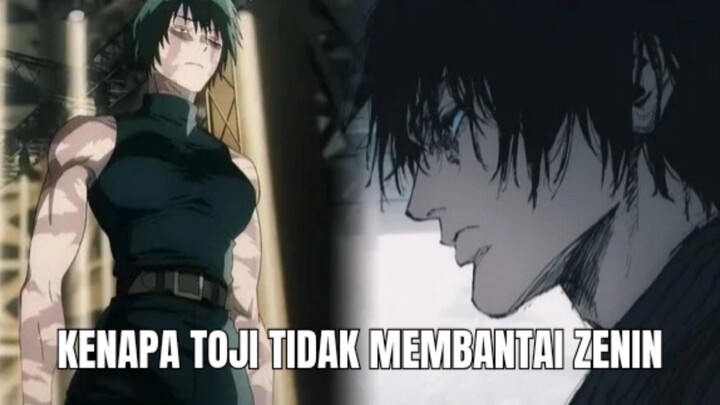 Alasan Kenapa Toji Tidak Membantai Klan Zenin Seperti Maki