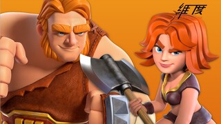 Tim salon rambut 2 orang: Saudaraku, apakah Anda ingin mengajukan kartu? "Clash of Clans"