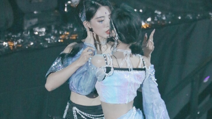 【Dai Tuo】Xu Jiaqi dan Dai Meng menari seksi di dalam air dengan lagu "Ai Wei Yang", membuatku malu m