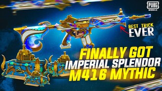 OMG Trick 😳 Using This Trick I Got M416 | Imperial Splendor M416 Crate Opening |PUBGM/BGMI