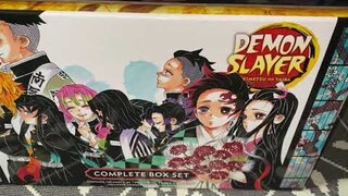 Demon Slayer Manga Box Set - Unboxing ASMR