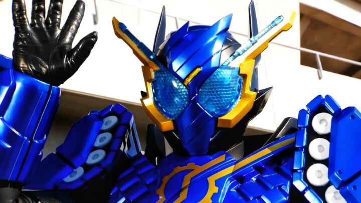 Never give in! Kamen Rider Build Knight's first dual-tank transformation