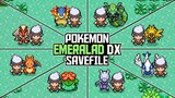 Pokemon Emerald DX GBA Rom Hack Save File Download