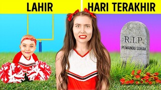 DARI LAHIR SAMPAI JADI CHEERLEADER || Kiat Mengubah Hidup! Kerajinan & Tips Luar Biasa oleh 123 GO!