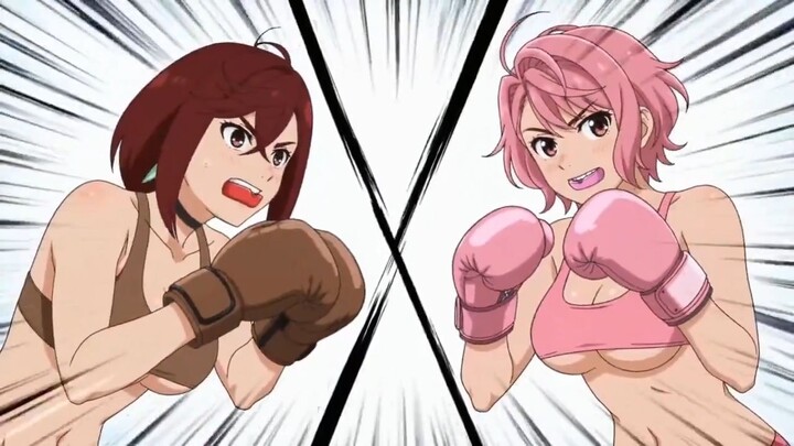 Momo Ayase vs Aira Shiratori (Dandadan) Boxing