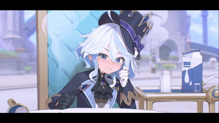 The defeated water god Fu Fu is so funny!