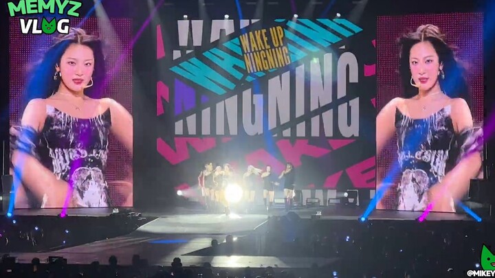 Ningning < Wake up > Khán giả tại LA phản ứng cực kỳ cuồng nhiệt, giúp cô tự tin tỏa sáng chói lóa！！