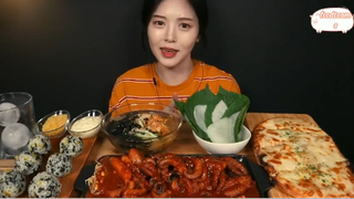 Pizza Gorgonzola, bạch tuột chân ngắn cay phần 1 #anngonmoingay