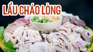 Ấm lòng ngày đông với Lẩu Cháo Lòng | Ẩm Thực Đường Phố