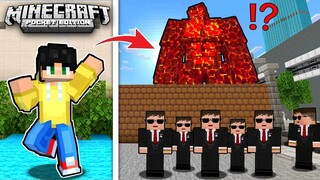 PINALABAN KO ang 7000 SECRET BODYGUARD sa UWU CITY sa Minecraft PE