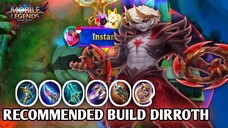 Build' ini Bikin Dirroth Jadi Mesin Pembunuh 🔥 Di Lane Of Down❗❗