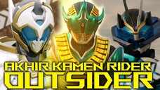 REVIEW Akhir dari Kamen Rider Zein & Evolt X Bahas Konklusi Ending Kamen Rider Outsider episode 7