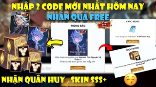 GiftCode Liên Quân | Nhập GiftCode Liên Quân Mới Nhất Free Toàn Sever Và Quân Huy Cực Ngon