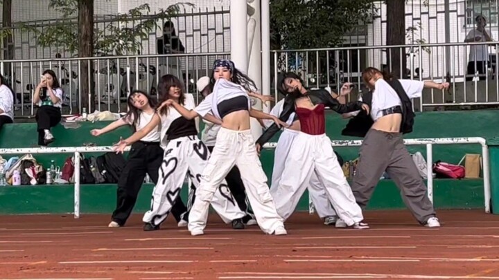 College students dance to bada lee