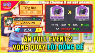 One Punch Man: The Strongest - Xả Hơn 20.000 KC Ăn MAX EVENT Nâng ĐỒNG ĐẾ BẢO VẬT 4 SAO Quá KHỦNG