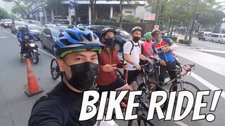 CHILL BIKE RIDE BEFORE THE YEAR ENDS | Gideon Estella PH