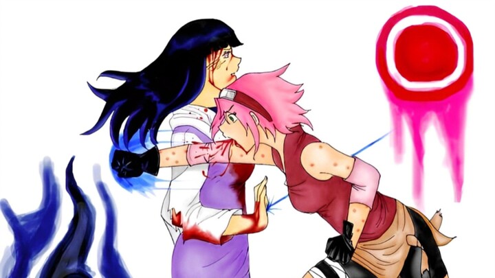 HINATA MELAWAN SAKURA BEREBUT HATI NARUTO