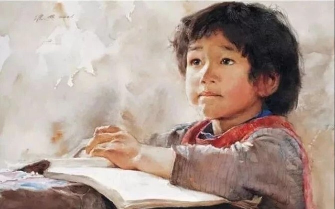 Must watch this true master! China's greatest water colour artist!