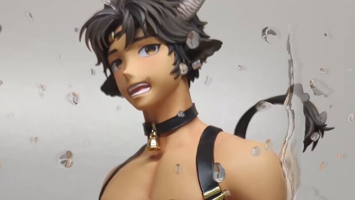 [Arknights] Unboxing patung Dr. Wanqing! Mau segelas susu Wanqing segar? Unboxing patung Niu Niu Wan