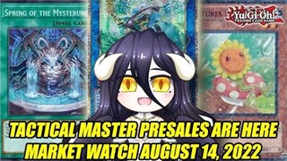 Tactical Master Presales Are Here! Yu-Gi-Oh! Market Watch August 14, 2022