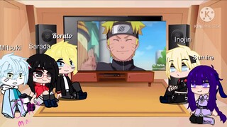 Boruto and his friends react to their parents tik toks | +ships | boruto | naruto | sarada